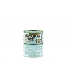 Natural code 12 tonno e manzo 85 gr