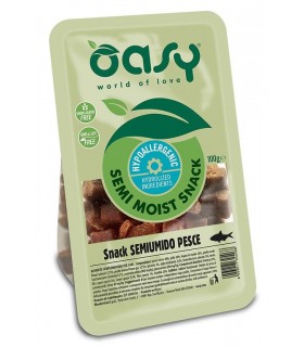 Oasy snack cane semiumido pesce 100 gr