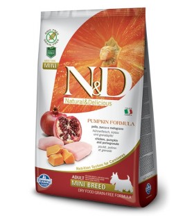 Farmina n&d pumpkin grain free adult mini pollo 2,5 kg