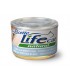 Life cat natural tonno con pesce bianco 150 gr