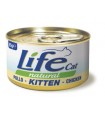 Life cat natural kitten pollo 85 gr