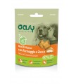 Oasy snack cane biscotti ripieni con formaggio e zucca 70 gr