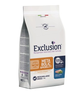 Exclusion diet formula metabolic & mobility maiale e fibre medium large 2 kg