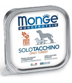 Monge cane monoprotein solo tacchino 150 gr