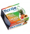 Monge gatto fruits pollo con frutta 80 gr