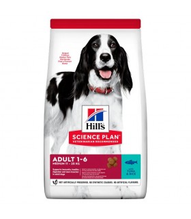 Hill's Science Plan cane adult medium tonno & riso 2,5 kg