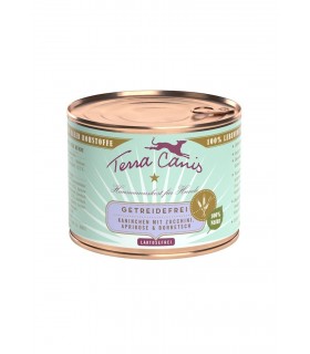 Terra canis grain free coniglio con zucchine, albicocca e borragine 200 gr