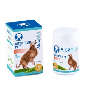 Aloeplus Artricur pet cane +11 kg 60 capsule