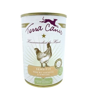 Terra Canis sensitive pollo con patate e lampone 400 gr