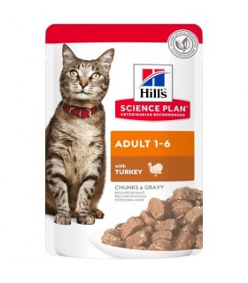 Hill's Science Plan Gatto adult tacchino busta 85 gr