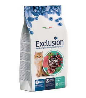 Exclusion mediterraneo gatto sterilized tonno 1,5 kg