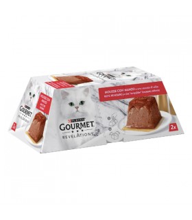 Gourmet revelations mousse con manzo 2 x 57 gr