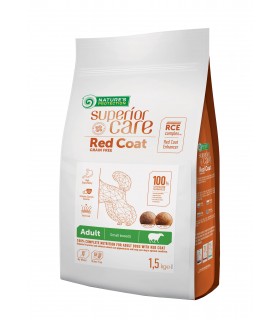 Nature's Protection Superior Care red coat small agnello 1,5 kg