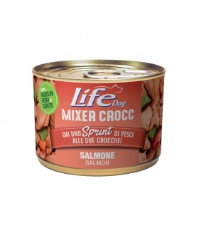 Life Dog MIXER CROCC salmone 150 gr