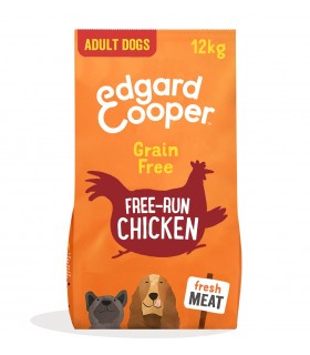 Edgard & Cooper Adult Carne Fresca Di Pollo Allevato A Terra Senza Cereali 12 kg