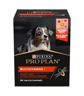 Proplan supplements multivitamins + cane 90 tavolette