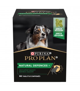 Proplan supplements natural defences + cane 90 tavolette