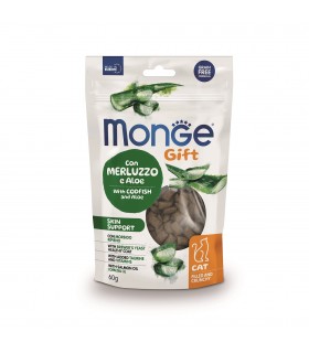 Monge gatto gift skin support con merluzzo e aloe 50 gr