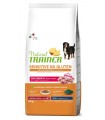 Natural Trainer sensitive no gluten cane medium & maxi adult coniglio 12 kg