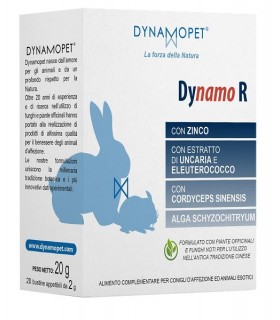 Dynamopet Vita Integratore Alimentare Cani e Gatti 20 Bustine x1g