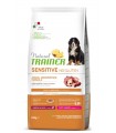 Natural Trainer sensitive no gluten cane medium & maxi puppy & junior anatra 12 kg