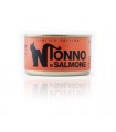 Natural code gatto limited edition tonno e salmone 85 gr