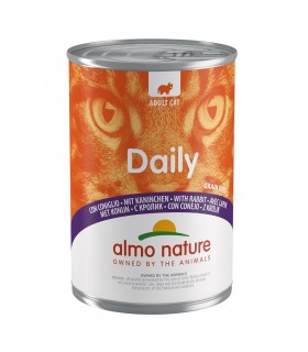 Almo nature daily gatto adult con coniglio 400 gr