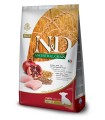 Farmina n&d ancestral grain cane puppy mini farro avena pollo e melograno 800 gr