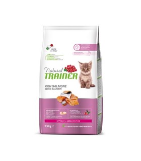 Natural trainer Kitten con salmone 1,5 kg