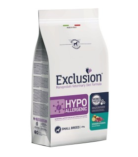 Exclusion diet formula hypoallergenic cervo e patate small breed 2 kg