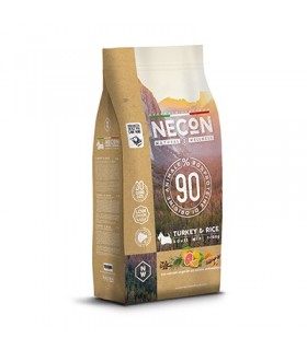 Necon natural wellness cane adult mini tacchino e riso 2 kg