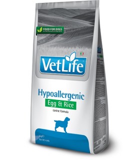 Farmina vet life cane hypoallergenic egg & rice 12 kg