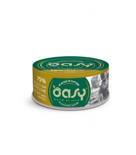 Oasy gatto more love 75% pollo con lenticchie 70 gr