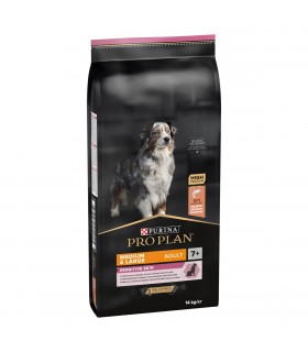 Purina proplan adult 7+ sensitive skin medium large salmone 14 kg