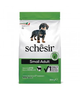 Schesir cane Small Adult Mantenimento ricco in agnello 800 gr