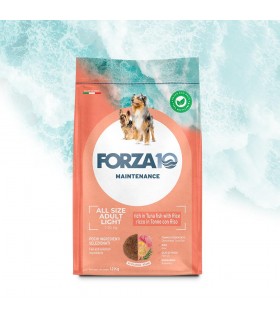 Forza 10 cane all size adult light maintenance ricco in tonno con riso 12 kg