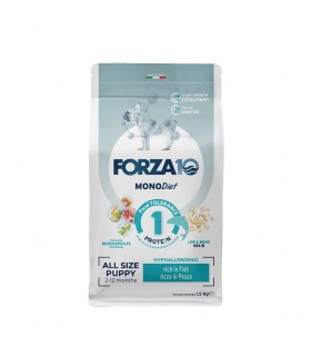 Forza 10 cane mono diet adult all size puppy pesce 1,5 kg