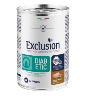 Exclusion diet formula diabetic maiale sorgo e piselli 400 gr