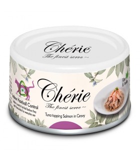 Chérie hairball tonno con salmone in salsa 80 gr