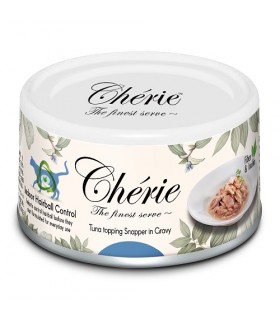 Chérie hairball tonno con branzino in salsa 80 gr