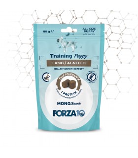 Forza 10 cane mono snack training puppy agnello 80 gr