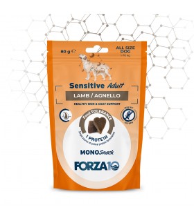 Forza 10 cane mono snack sensitive adult agnello 80 gr