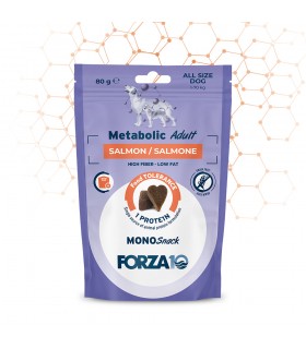 Forza 10 cane mono snack metabolic adult salmone 80 gr