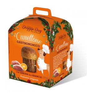 Doggyebag canettone gastronomico con anatra all'arancia 125 gr