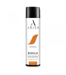 Aries biosilk shampoo condizionante proteine della seta 250 ml