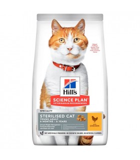 Hill's Science Plan gatto young adult sterilised pollo 7 kg