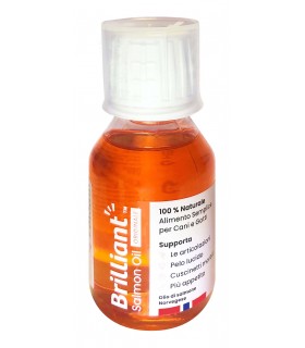 Brilliant salmon oil cane gatto 100 ml