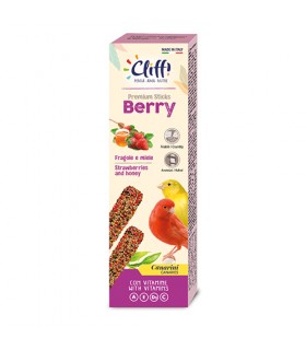 Cliffi sticks berry canarini fragole e miele 60 gr