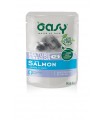 Oasy gatto wet bustina bocconcini mature e senior salmone 85 gr