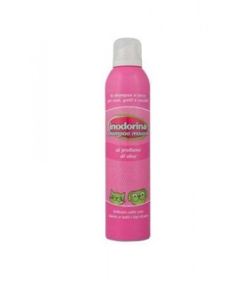 Inodorina shampoo mousse al profumo di aloe 300 ml